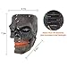 VATOS Halloween Decoration Hanging Skull Head with LED Flashing Eyes & Scary Laughter & Biting Mouth Acoustic Sensor Voice Control Zombie Head| Best Festival Outdoor Indoor Yd Pub Party Decor Favor