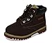 Richarde Snow Boots Girls Boys Nubuck Winter Lace-up Woolly Bootie
