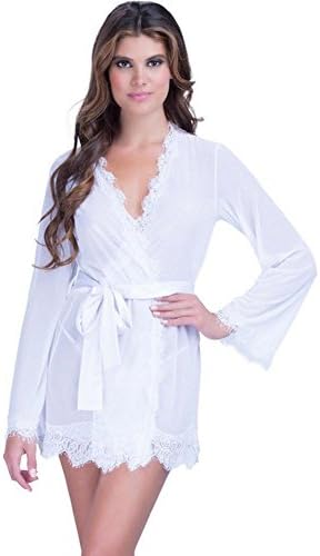 ZHLONG Women Sexy Bridal Lacy seduction Lingerie Babydoll Sleepwear Nightwear Outfits , white , s