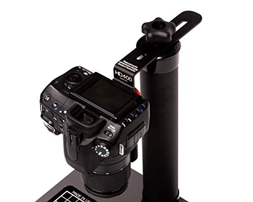 COPY STAND # HD400, A Compact & Small Tool for Digitizing Documents, Photos, or Small Objects with Today's SLR Super Megapixel Cameras
