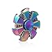 XIRUO Spinner Fidget EDC ADHD Focus Toy Ultra Durable High Speed 2-5 Min Spins Precision (rainbow)