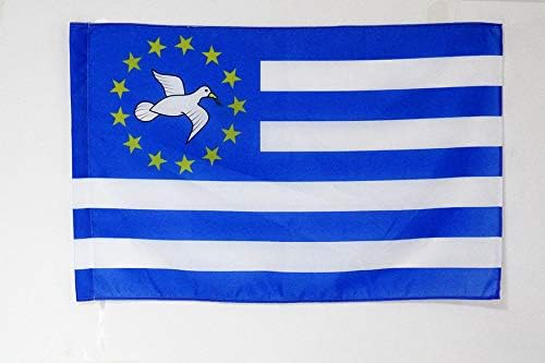 AZ FLAG, Republic of Ambazonia Flag, 2x3 Ft, Southern Cameroons Banner with Sleeve, 100% Polyester, Fade Resistant