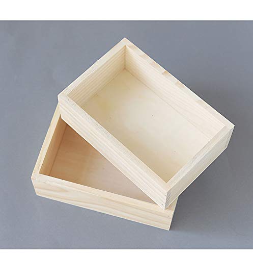Comprar Kentop Caja de madera universal sin tapa para almacenamiento