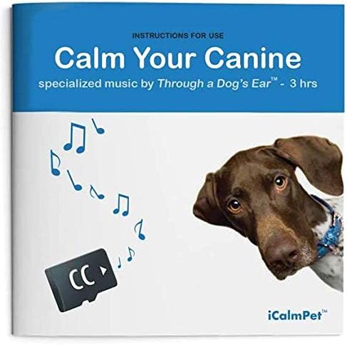 Amazon Com Calm Your Canine 3 Hours Of Clinically Tested Calming Music By Through A Dog S Ear Micro Sd Sound Card Icalmdog Pet Supplies
