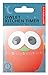 Kikkerland KT36B-A Owlet Kitchen Timer, Assorted Colors, 1, Green/Blue/Red