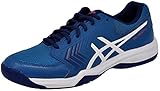 ASICS Men's Gel-Dedicate 5 Tennis Shoe (10.5 D(M) US, Azure/White)