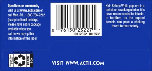 ACT II POPCORN WITH BUTTER, 2.75 OZ, 3 CT