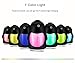 Winkeyes 150ml Creative Penguin Humidifier Mini USB Cool Mist Humidifier with 7 Color Changing LED Night Lights, Timed Auto Off Air Humidifier for Office Desk/ Bedroom/ Travel/ Car (White)