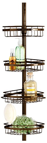 Popular Bath Ultimate Shower Caddy, 4-Tier Corner, Orb - Thumbnail 3
