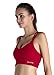 MotoRun Womens Push-Up Padded Strappy Sports Bra Cross Back Wirefree Fitness Yoga Top