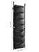 Prudance 7 Pockets Vertical Hanging Wall Garden Planter Grow Bags, Wall Mount Planter Grow Pockets for Flowers,Vegetables,Patio Wall Decor(11.8in x 40in),Black.