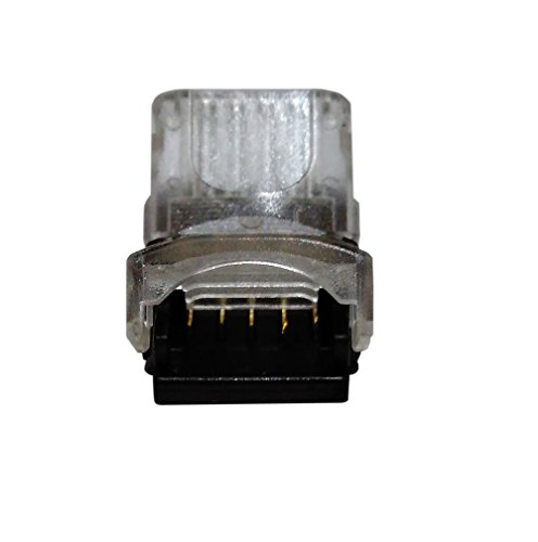 Alightings LED Connector 5 Pin for 12mm RGBW Waterproof LED Strip Lights- Strip to Wire Quick Connection, 20 - 18 AWG Wire No Stripping