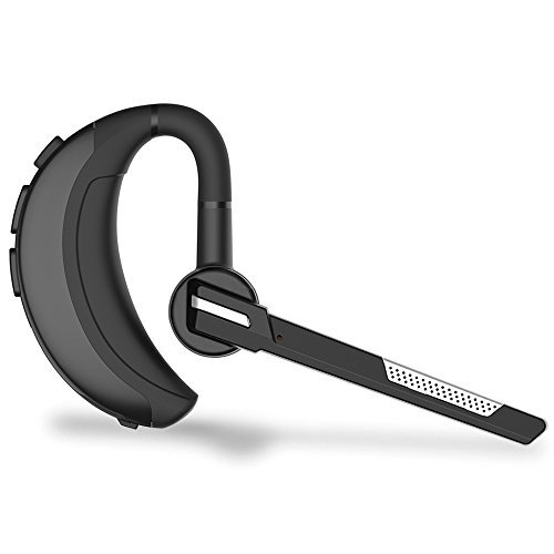 Bluetooth Headset Bluetooth Earpiece 4.2 Wireless Hands-Free Driving, Noise Canceling w/ Mic and Mute, In-Ear Piece Headphone, Office Telephone Answering Devices for iPhone Samsung Android Cell Phones