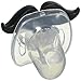 Funny Baby Pacifier Cute Kissable Mustache Pacifier For Babies and Toddlers Unisex - BPA Free Latex Free made With High Quality Silicone - Barber Black - By BabyStache