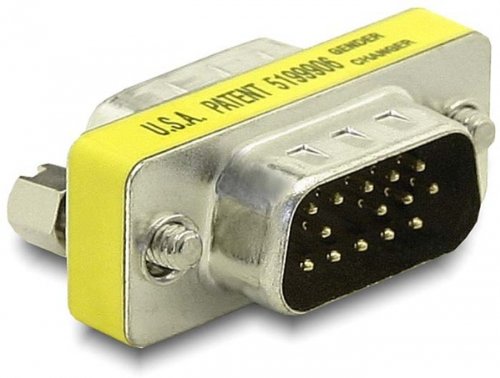 VGA-Gender Changer - HD-15 (M) - HD-15 (M)