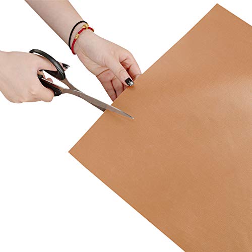 FF Era BBQ Copper Grill Mat Set of 5 Heavy Duty Heat Resistant PTFE Coated 15.75x13 Inch Non-Stick Teflon BBQ Grill Mats-Easy to Clean Silicone Free FDA Approved-Suitable for Grills and Ovens - Thumbnail 3