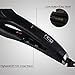 HTG 3 in 1 Deep and Small Hair Waver Hair Curling iron and curler Reversible Big and small wave styles triple barrel Deep Waver Wave Iron (Black)thumb 4