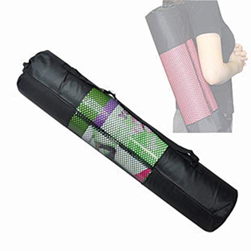 Triamisu-Portable-Yoga-Bag-Pilates-Mat-Mesh-Case-Bag-Oxford-Exercise-Workout-Carrier-67cm-black