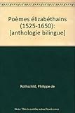Image de Poèmes élizabéthains, 1525-1650