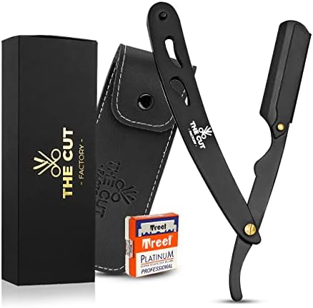 Saudi Razor THE CUT - FACTORY - Professional Straight Razor with 100 Premium Treat ...