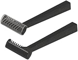 UNIGLOVES Disposable Single Blade Black Razor Case of 10 Packs (100 Units per view 2