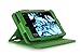 Fire HD 6 2014 Case, rooCASE Dual View Fire HD 6 Folio Case Cover with Stand [Supports Auto Sleep/Wake Feature] for Amazon Fire HD 6 2014, Green
