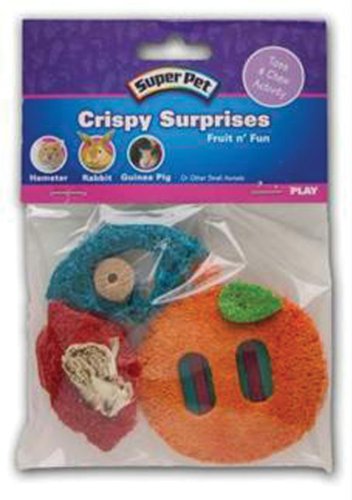 Crispy Surprise Chew Small Animal Toy Style: Fruit