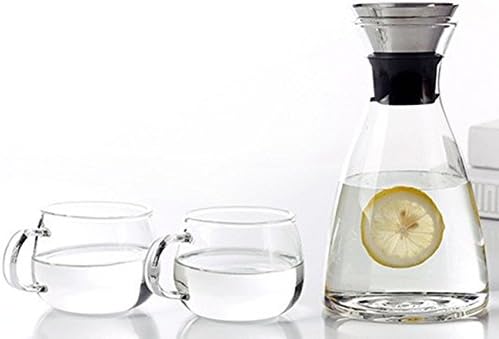 Amazon Co Jp Qd Wst 北欧風 ガラスポット カップ 3件セット 耐熱