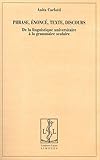 Phrase Enonce Texte Discours by
