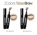 Nakeup Face 8 Days Tattoo EyeBrow No.02 Natural Brown, Long Lasting, Nutrition Care