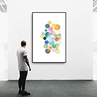 Framed Canvas Wall Art Beautiful Leaves Canvas Prints Home Artwork Decoration for Living Room,Bedroom - 16x24 inches