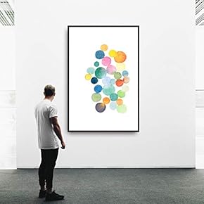 Framed Beautiful Leaves Home Artwork for Living Room Bedroom