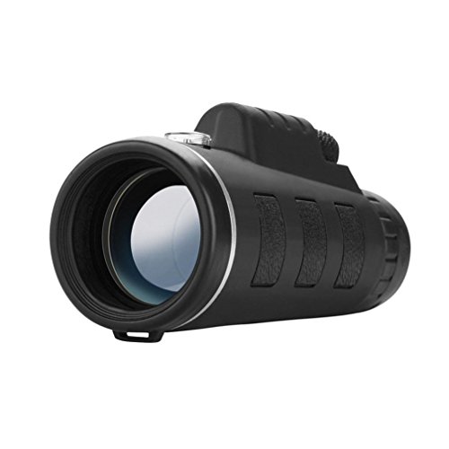 Fheaven (TM) 40X60 Zoom Oversized Eyepiece Optical HD Lens Monocular Telescope [Great for Bird Watching, Camping, Hiking, Concert and Sightseeing ] + Tripod+Universal Phone Clip - Thumbnail 5