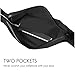 FanTEK Fanny Waist Pack, Sport Outdoor Running Sweatproof Reflective Belt Pouch with 5.5 Inch Touch Screen Window for Iphone 7 / 6 / 6S Plus, Samsung Galaxy J5 / J7 / S7 / S6 Edge, BLU Vivo XL, Black