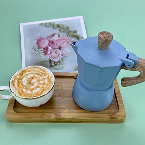 LINhuahua Mokkakanne Espressokocher Herdplatte Kaffeekanne Kaffeebereiter Edelstahl für Küche Home Office – Bild 8