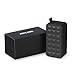 Ascar Portable Wireless Bluetooth Speaker , Bluetooth CSR 4.0 Outdoor and Shower IP56 Waterproof, 33-Foot Bluetooth Range & Built-in Mic, 10-Hour Playtime, SD/TF Card Play (Black)