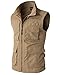 H2H Mens Casual Work Utility Hunting Travels Sports Vest with Multiple Pockets