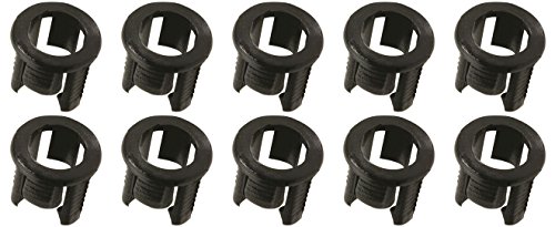 LED Panel Mounting Holder Clip Bezel for 5mm LED, Pack of 10