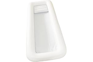 Generic Inflatable Bathtub,PVC Portable Foldable Bath Tub, with Air Pillow,Outdoor Large Soaking Blow up Bathtub for Elderly 