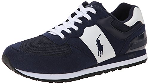 Polo ralph lauren men s slaton pony fashion sneaker, pa…