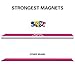 SpriteGru 102pcs Magnetic Fraction Percent Tiles, Classroom Educational Kit