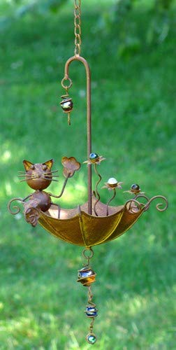 Amazon Com Zaer Ltd Hanging Umbrella Bird Feeder Decorations
