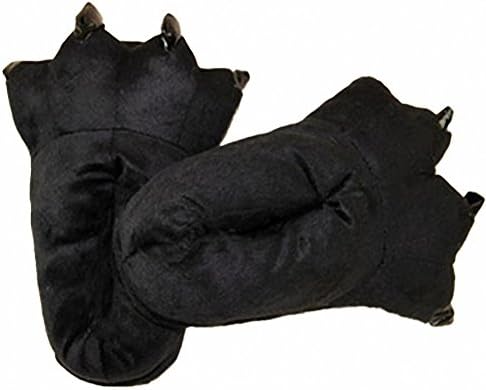 Akanbou Cosplay Monster Paw Plush Slippers Monster Feet Claw Slippers Home Shoes