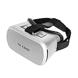 VRCRISP 3D VR Glasses Headset Virtual Reality Mobile Phone 3D Movies for iPhone 6s/6 plus/6/5s/5c/5 Samsung Galaxy s5/s6/note4/note5 and other phones Model B