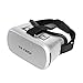 VRCRISP 3D VR Glasses Headset Virtual Reality Mobile Phone 3D Movies for iPhone 6s/6 plus/6/5s/5c/5 Samsung Galaxy s5/s6/note4/note5 and other phones Model B
