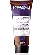 L'Oréal Paris Botanicals Camelina Rituale Lisciante Crema Disciplinante per Capelli Indomabili, senza Siliconi, Parabeni o Coloranti, 100 ml
