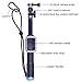 Vicdozia Selfie Stick 39'' Extendable Handheld Monopod Extension Pole Hand Grip Inbuilt Wifi Remote Housing Case for GoPro Hero 6/5 Black, Session, Hero 4 Black Silver, Hero 2 3 3+, Hero+LCD