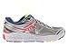 Saucony Women's Omni 14 Running Shoe, Silver/Blue/Coral, 7.5 M US
