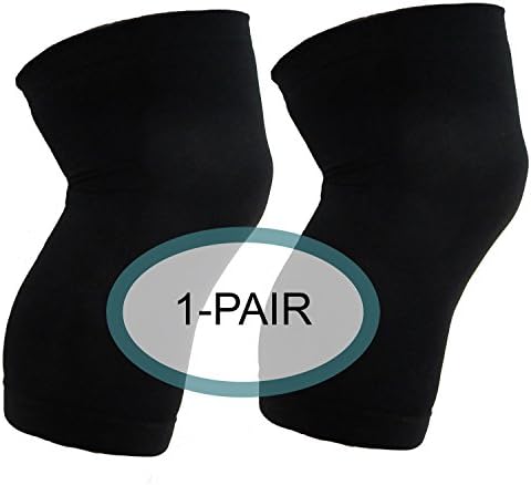 Copper Knee Sleeve - Knee Brace -Running, Basketball, Comfortable and Supportive-Large