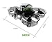 Quadcopter RC Mini Drone Indoor - Coolmade (2017 Upgraded) Nano Quadcopter 1603 Quacopter 2.4G 4CH 6Axis Flying Remote Control Quad Copter with LED Light for Hand Launching, Headless Mode RTF